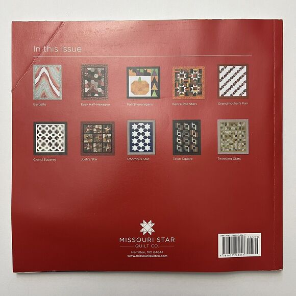 Missouri Star Block Quilt Pattern Book Special Holiday 2018 Vol 5 Issue 4 - Picture 10 of 11